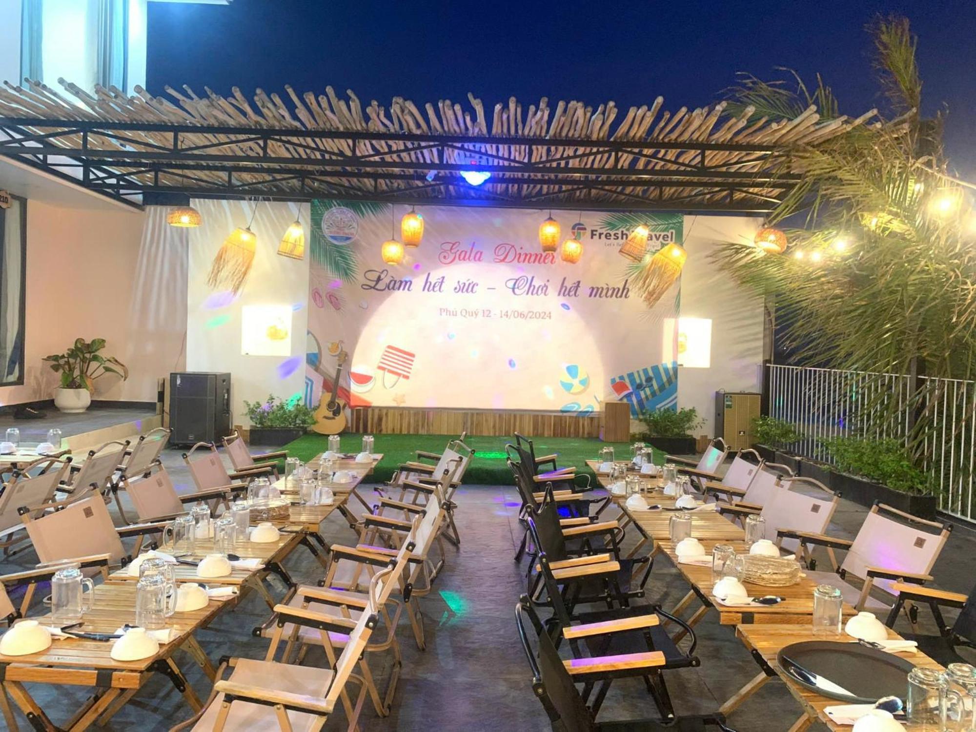 Queen Sea Resort - Dao Phu Quy Cu Lao Thu Bagian luar foto