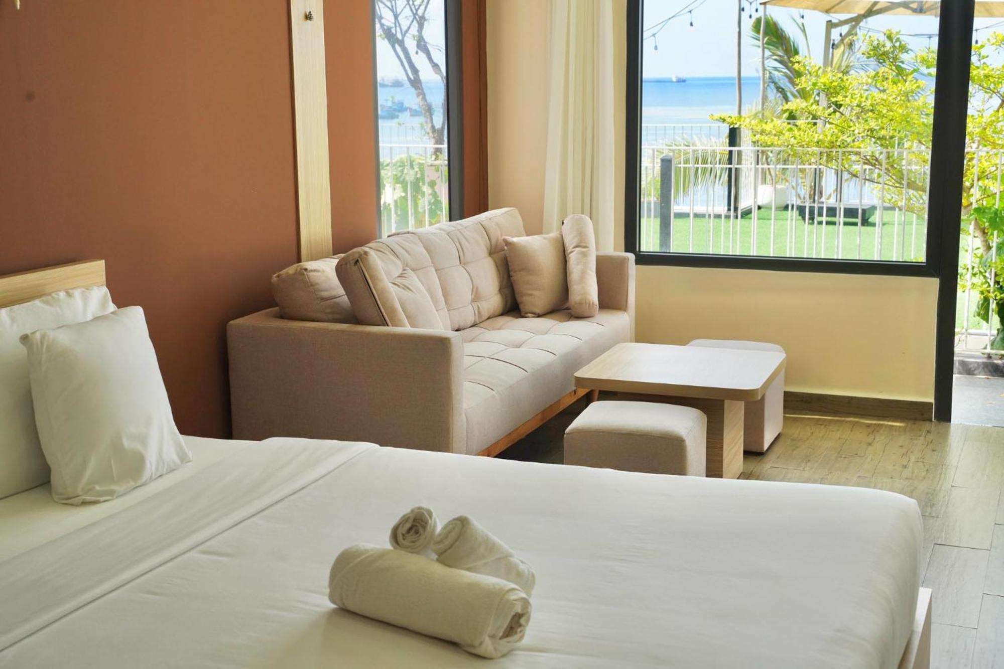 Queen Sea Resort - Dao Phu Quy Cu Lao Thu Bagian luar foto